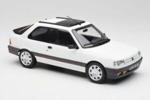 Peugeot 309 GTi Meije Baltas Norev 1:18 184888 Metalas - nuotrauka 4 iš 6