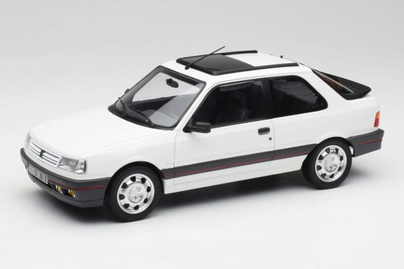 Peugeot 309 GTi Meije Baltas Norev 1:18 184888 Metalas