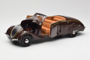 Peugeot 402 Eclipse Šokoladas Norev 1:18 184873 Metalas - nuotrauka 2 iš 12