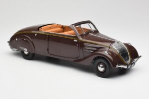 Peugeot 402 Eclipse Šokoladas Norev 1:18 184873 Metalas - nuotrauka 11 iš 12