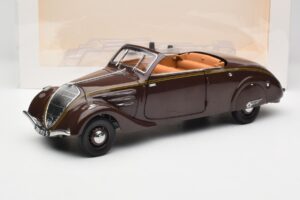 Peugeot 402 Eclipse Šokoladas Norev 1:18 184873 Metalas - nuotrauka 12 iš 12