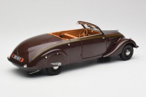 Peugeot 402 Eclipse Šokoladas Norev 1:18 184873 Metalas - nuotrauka 3 iš 12
