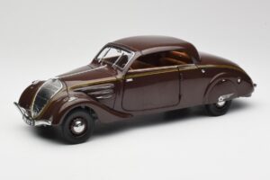 Peugeot 402 Eclipse Šokoladas Norev 1:18 184873 Metalas - nuotrauka 4 iš 12