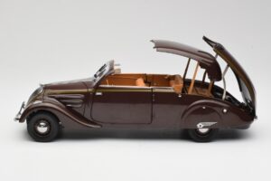 Peugeot 402 Eclipse Šokoladas Norev 1:18 184873 Metalas - nuotrauka 6 iš 12