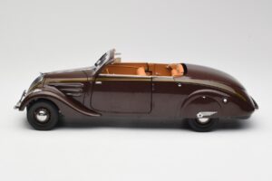 Peugeot 402 Eclipse Šokoladas Norev 1:18 184873 Metalas - nuotrauka 7 iš 12
