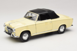 Peugeot 403 Kabrioletas Smėlio Welly 1:18 12551HW Metalas