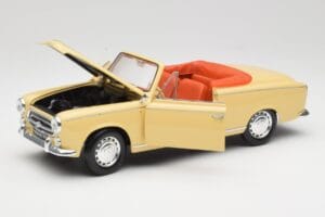 Peugeot 403 Kabrioletas Smėlio Geltonas Solido 1:18 8165 Metalas - nuotrauka 2 iš 8