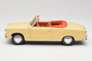 Peugeot 403 Kabrioletas Smėlio Geltonas Solido 1:18 8165 Metalas - nuotrauka 4 iš 8