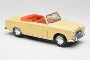 Peugeot 403 Kabrioletas Smėlio Geltonas Solido 1:18 8165 Metalas - nuotrauka 6 iš 8