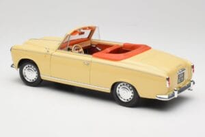 Peugeot 403 Kabrioletas Smėlio Geltonas Solido 1:18 8165 Metalas - nuotrauka 7 iš 8
