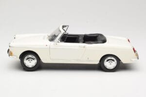Peugeot 404 Kabrioletas Baltas Norev 1:18 184746 Metalas - nuotrauka 4 iš 8