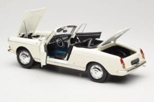 Peugeot 404 Kabrioletas Baltas Norev 1:18 184746 Metalas - nuotrauka 5 iš 8