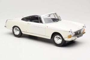 Peugeot 404 Kabrioletas Baltas Norev 1:18 184746 Metalas - nuotrauka 6 iš 8