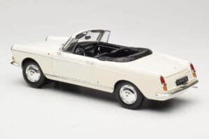 Peugeot 404 Kabrioletas Baltas Norev 1:18 184746 Metalas - nuotrauka 7 iš 8