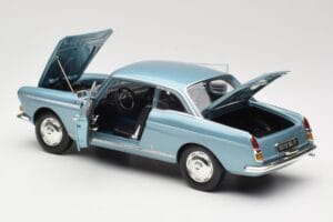 Peugeot 404 Coupe Mėlynas Norev 1:18 184745 Metalas - nuotrauka 5 iš 8