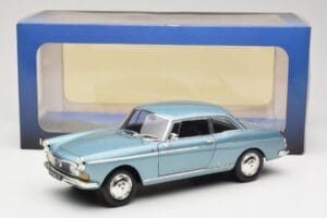 Peugeot 404 Coupe Mėlynas Norev 1:18 184745 Metalas - nuotrauka 8 iš 8