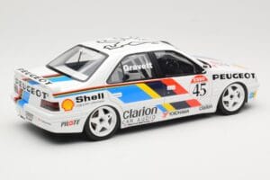 Peugeot 405 Mi16 #45 Team Peugeot Talbot Sport R. Gravett BTCC 1992 Otto 1:18 OT1141 Derva - nuotrauka 2 iš 6