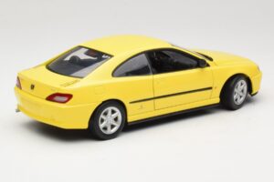 Peugeot 406 Coupe Geltonas Gate 1:18 01022 Metalas - nuotrauka 3 iš 8