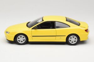 Peugeot 406 Coupe Geltonas Gate 1:18 01022 Metalas - nuotrauka 4 iš 8