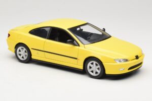 Peugeot 406 Coupe Geltonas Gate 1:18 01022 Metalas - nuotrauka 6 iš 8