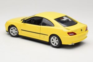 Peugeot 406 Coupe Geltonas Gate 1:18 01022 Metalas - nuotrauka 7 iš 8