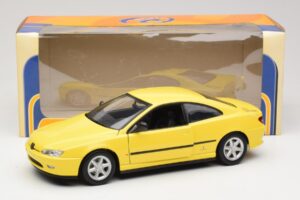 Peugeot 406 Coupe Geltonas Gate 1:18 01022 Metalas - nuotrauka 8 iš 8