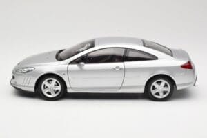 Peugeot 407 Coupe Sidabrinis Norev 1:18 184747 Metalas - nuotrauka 4 iš 8