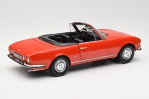 Peugeot 504 Kabrioletas Raudonas Norev 1:18 184754 Metalas - nuotrauka 3 iš 8