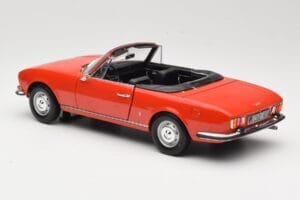 Peugeot 504 Kabrioletas Raudonas Norev 1:18 184754 Metalas - nuotrauka 7 iš 8