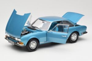 Peugeot 504 Coupe Mėlynas Norev 1:18 184755 Metalas - nuotrauka 2 iš 8