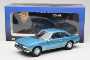 Peugeot 504 Coupe Mėlynas Norev 1:18 184755 Metalas - nuotrauka 8 iš 8