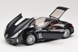 Peugeot 907 Concept Juodas Bburago 1:18 3407404 Metalas - nuotrauka 2 iš 8