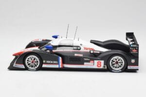 Peugeot 908 HDi LMP1 #8 S. Sarrazin / P. Lamy / S. Bourdais 24 Hours of Le Mans 2nd 2007 Minichamps 1:18 150071208 Metalas - nuotrauka 3 iš 6