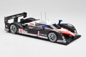 Peugeot 908 HDi LMP1 #8 S. Sarrazin / P. Lamy / S. Bourdais 24 Hours of Le Mans 2nd 2007 Minichamps 1:18 150071208 Metalas - nuotrauka 4 iš 6