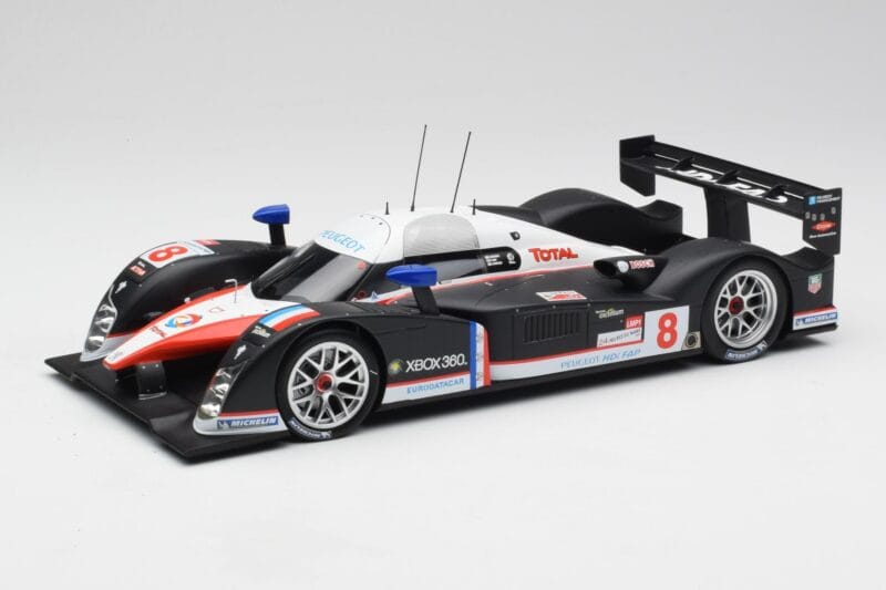 Peugeot 908 HDi LMP1 #8 S. Sarrazin / P. Lamy / S. Bourdais 24 Hours of Le Mans 2nd 2007 Minichamps 1:18 150071208 Metalas
