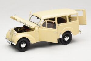 Peugeot Partner Moka Brown Norev 1:18 184894 Metalas - nuotrauka 2 iš 8