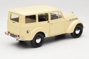 Peugeot Partner Moka Brown Norev 1:18 184894 Metalas - nuotrauka 3 iš 8