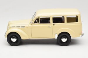 Peugeot Partner Moka Brown Norev 1:18 184894 Metalas - nuotrauka 4 iš 8