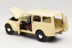 Peugeot Partner Moka Brown Norev 1:18 184894 Metalas - nuotrauka 5 iš 8