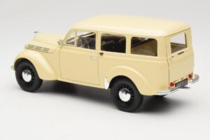 Peugeot Partner Moka Brown Norev 1:18 184894 Metalas - nuotrauka 7 iš 8