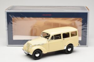 Peugeot Partner Moka Brown Norev 1:18 184894 Metalas - nuotrauka 8 iš 8
