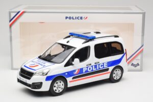 Peugeot Partner Police Mėlynas Norev 1:18 184891 Metalas - nuotrauka 6 iš 6