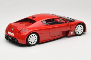 Peugeot RC Carreau Concept Raudonas Solido 1:18 8151 Metalas - nuotrauka 3 iš 8