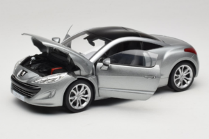 Peugeot RCZ Mercury Grey Norev 1:18 184875 Metalas - nuotrauka 2 iš 8
