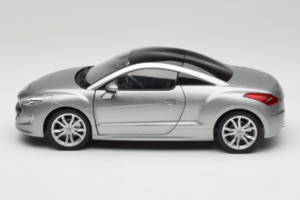 Peugeot RCZ Mercury Grey Norev 1:18 184875 Metalas - nuotrauka 4 iš 8
