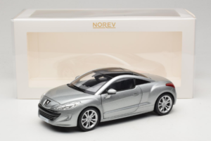 Peugeot RCZ Mercury Grey Norev 1:18 184875 Metalas - nuotrauka 8 iš 8