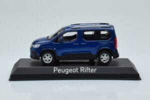 Peugeot Rifter Mėlynas Norev 1:43 479061 Metalas