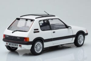 Peugeot 205 GTi 1.6 Baltas Norev 1:18 184849 Metalas - nuotrauka 3 iš 8