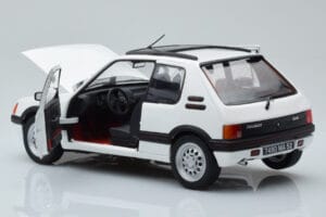 Peugeot 205 GTi 1.6 Baltas Norev 1:18 184849 Metalas - nuotrauka 5 iš 8