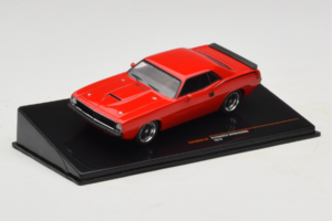 Plymouth Barracuda Raudonas IXO 1:43 CLC592N Metalas - nuotrauka 2 iš 4